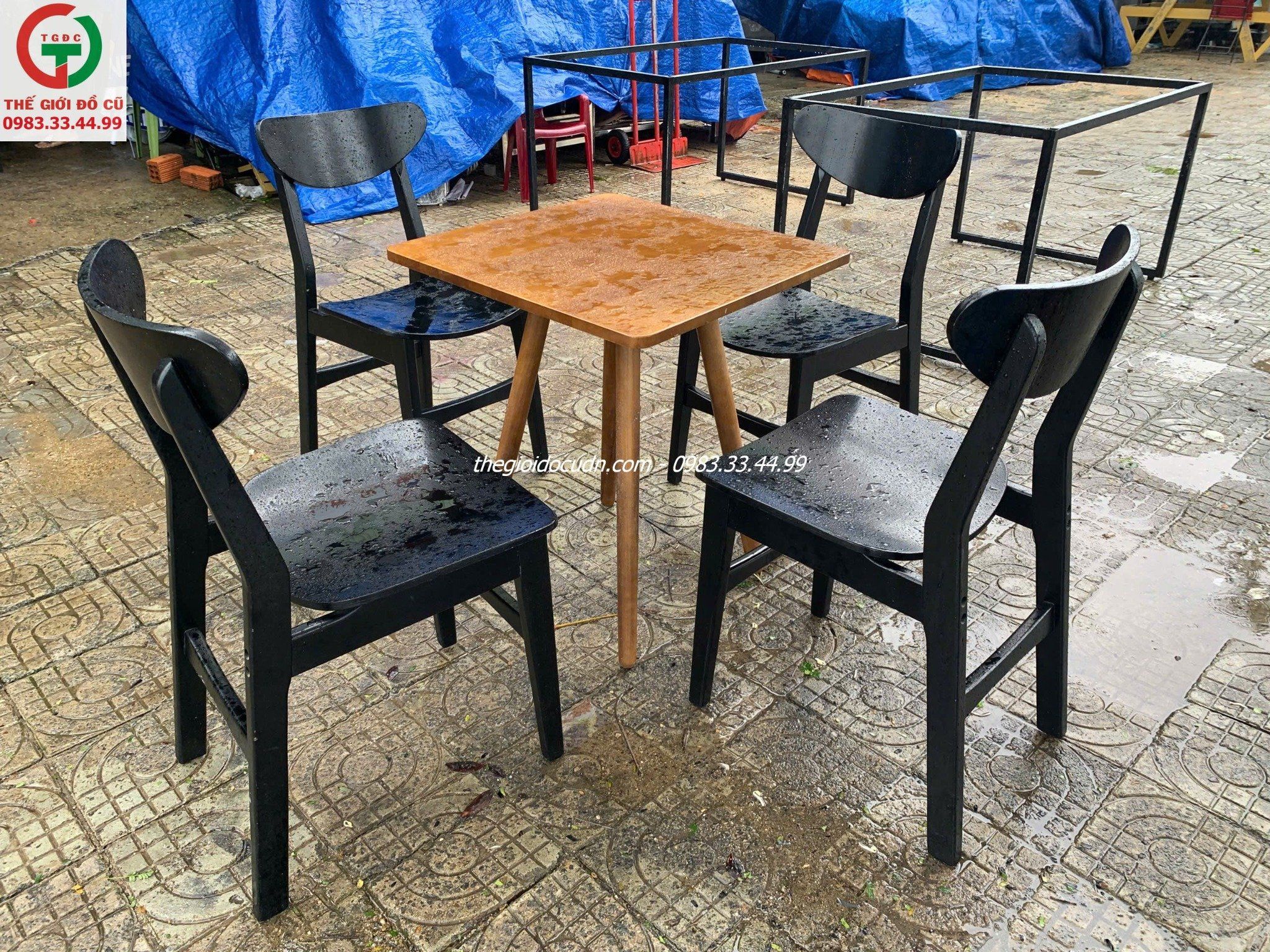 Bàn ghế cafe, bàn ghế ăn thanh lý