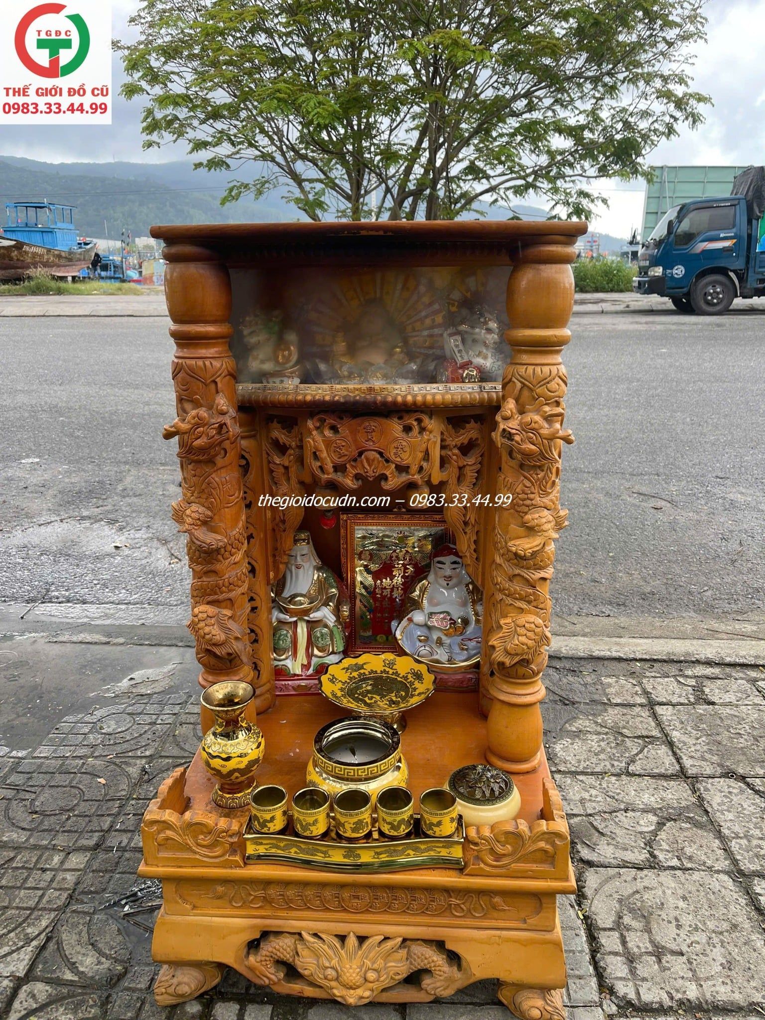 Bàn thờ thần tài thổ địa thanh lý