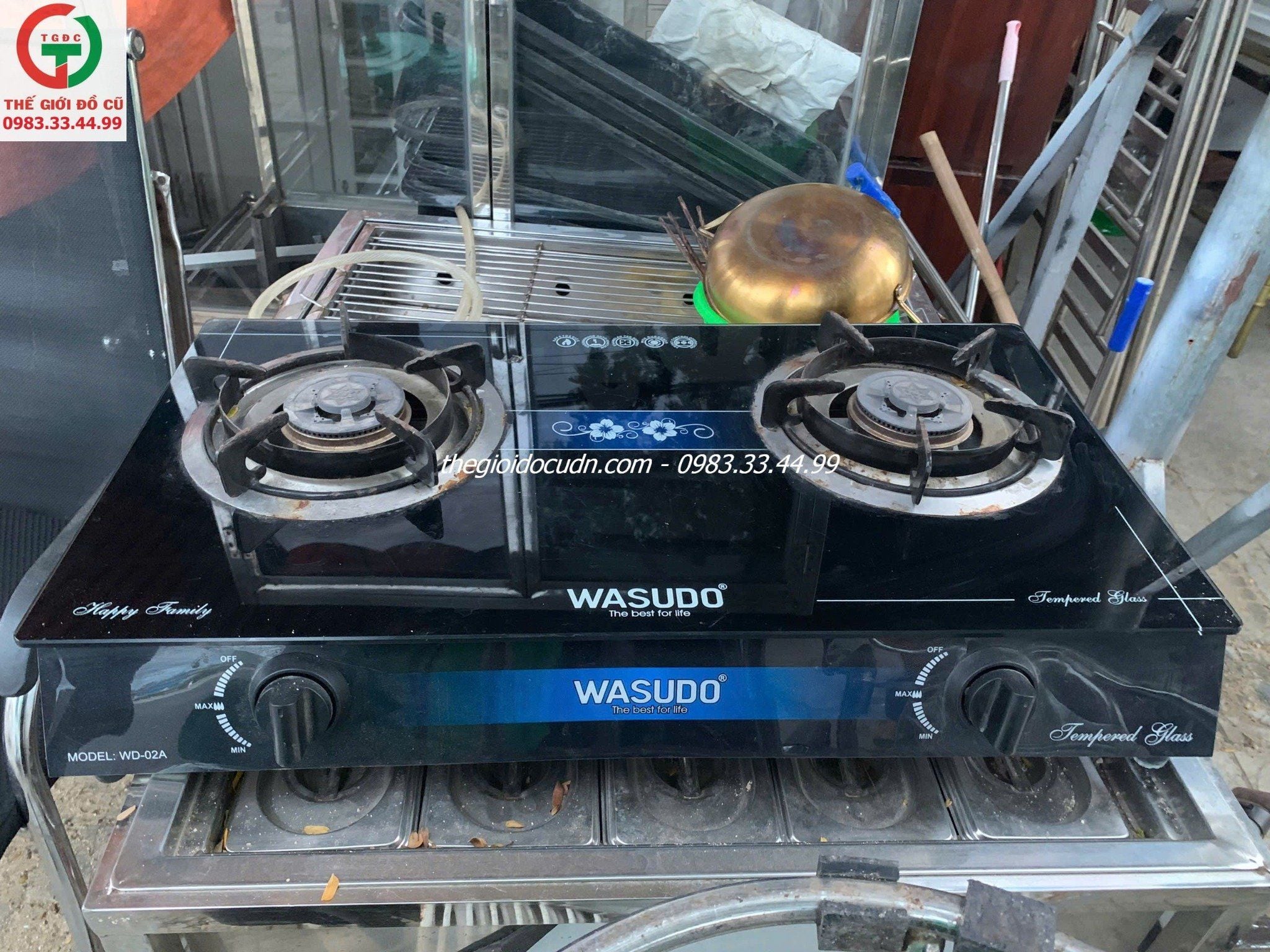 Bếp gas, vỏ bình gas thanh lý