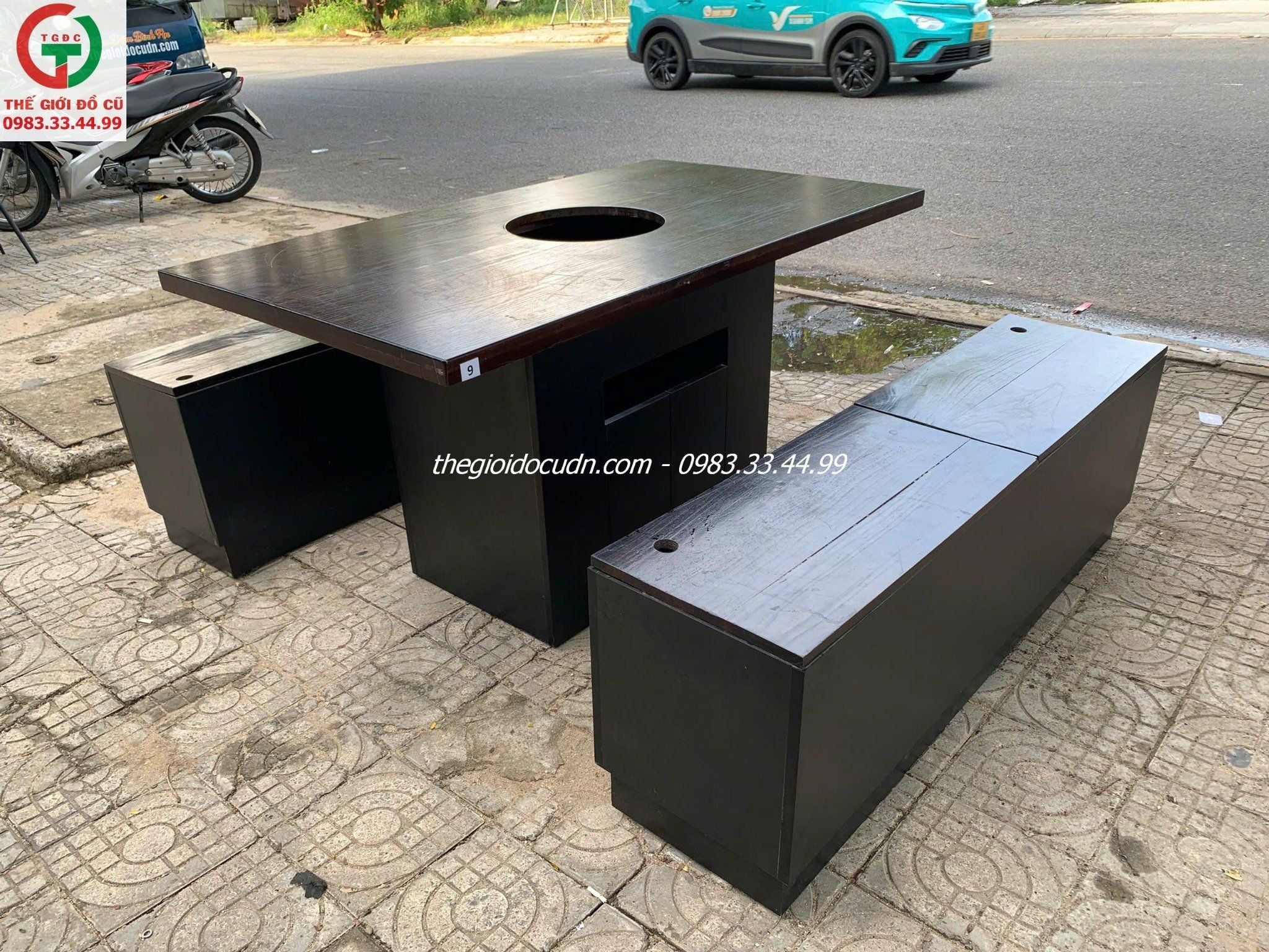 Bàn ghế nhà hàng nướng thanh lý