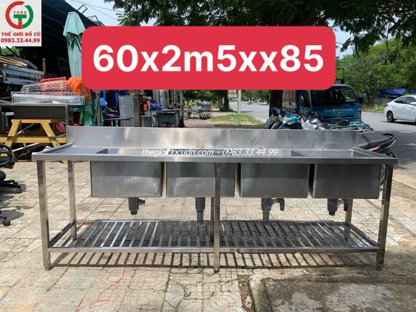 Bồn rửa inox thanh lý