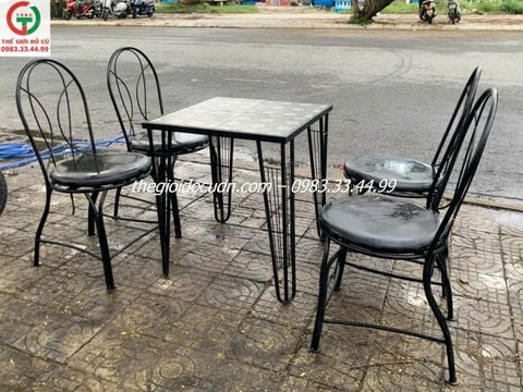 Bàn ghế cafe thanh lý