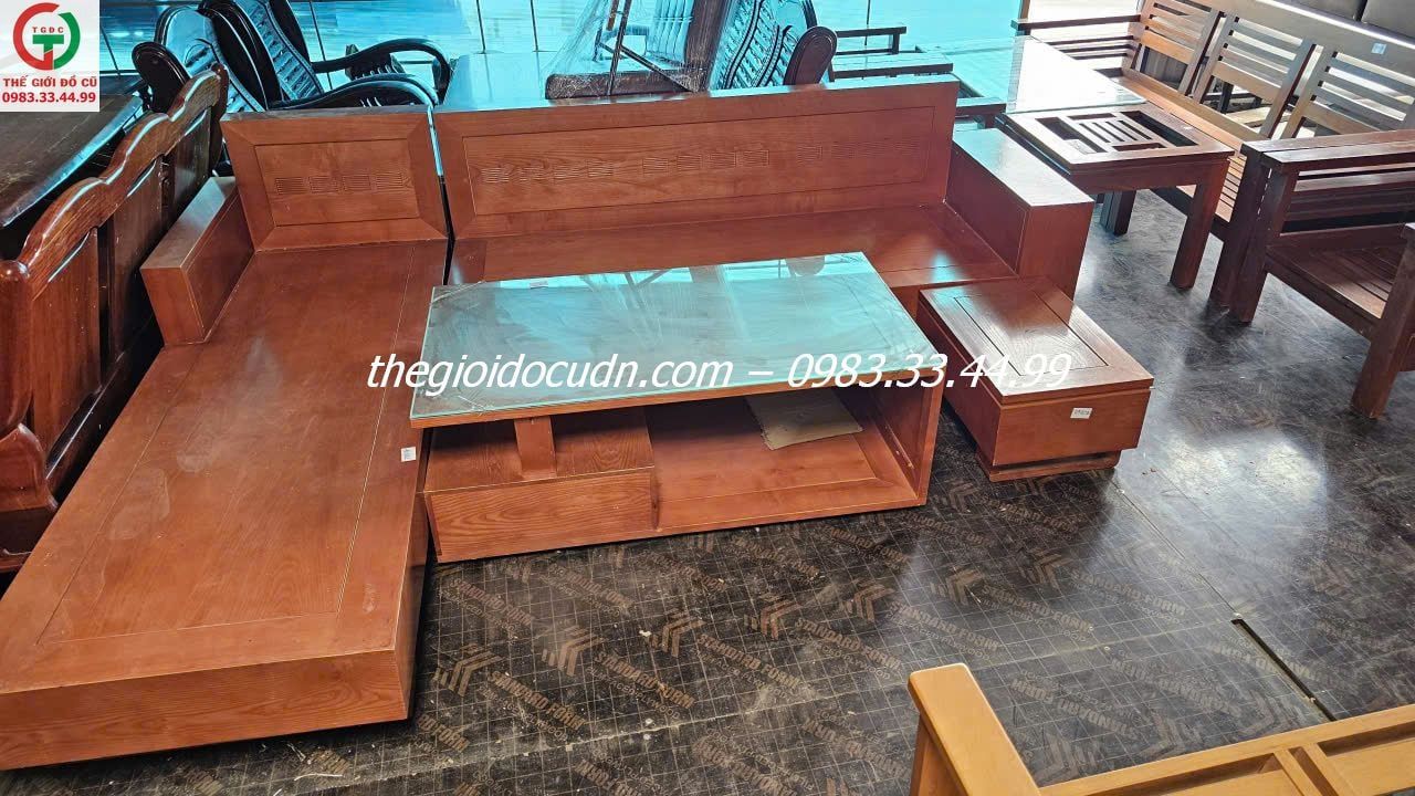 Salon gỗ thanh lý