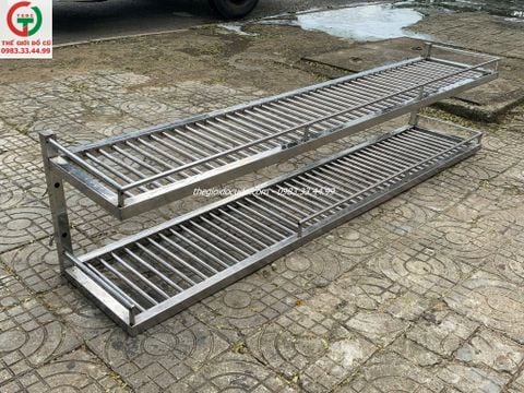 Kệ treo inox thanh lý