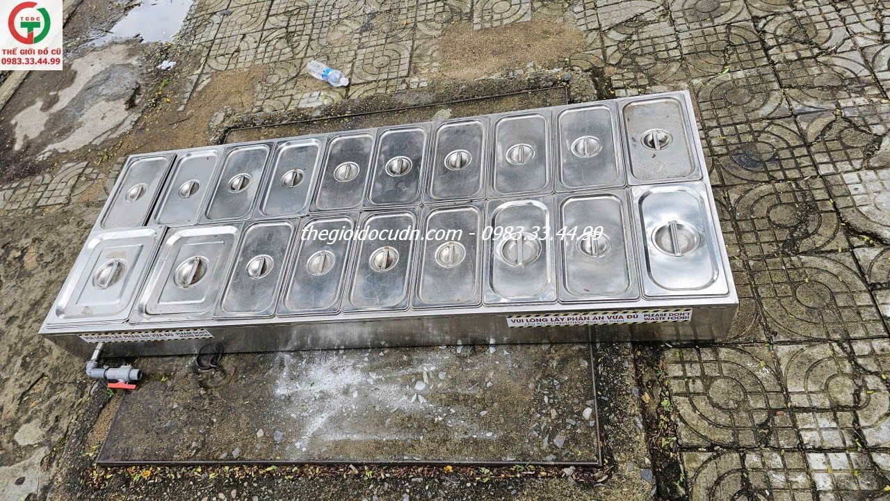 Khay topping inox thanh lý