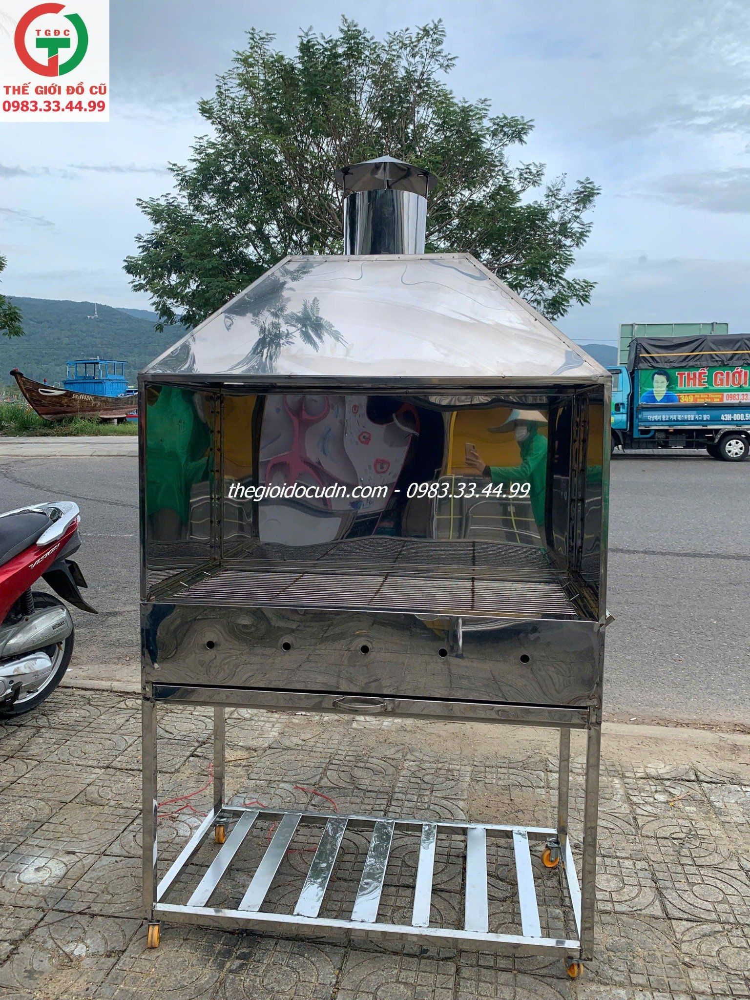 Lò nướng di động thanh lý