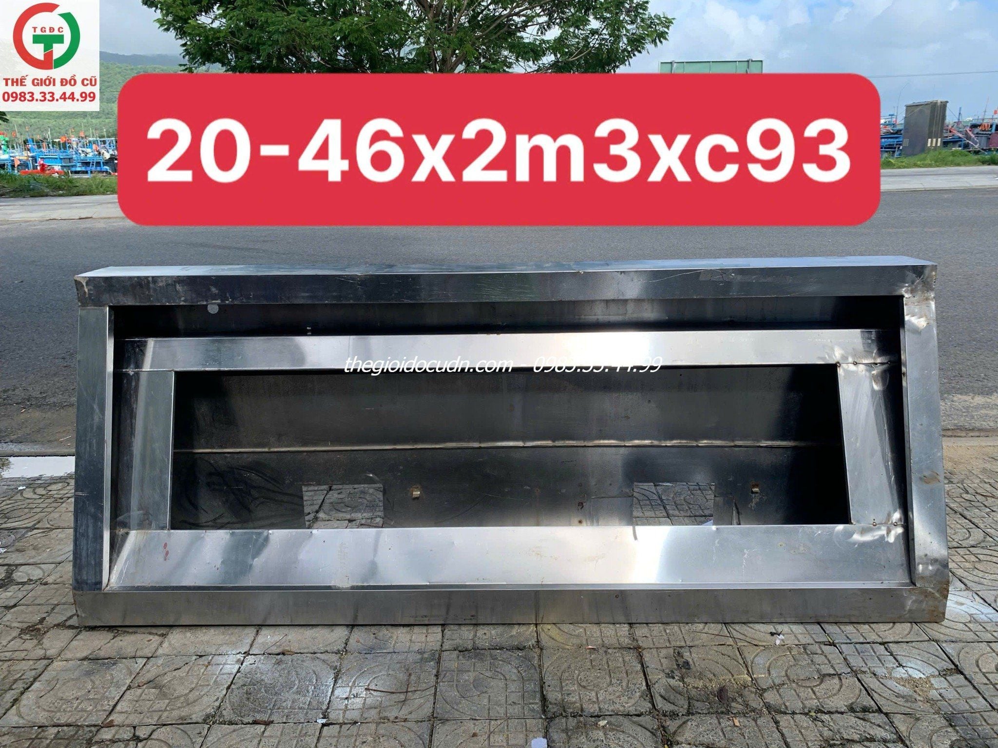 Máng hút khói thanh lý