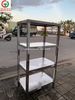 Kệ inox 4 tầng thanh lý
