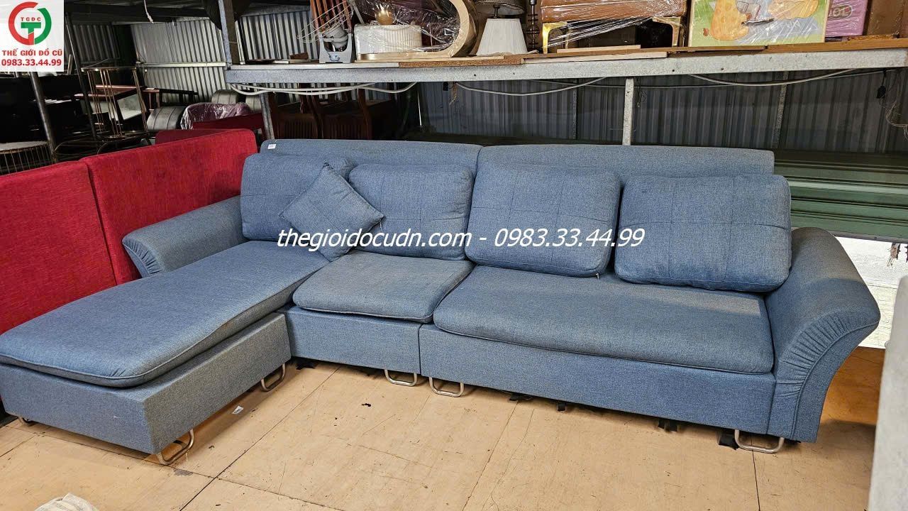 Sofa màu xanh thanh lý