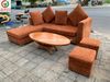 Sofa màu nâu cam thanh lý