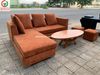 Sofa màu nâu cam thanh lý