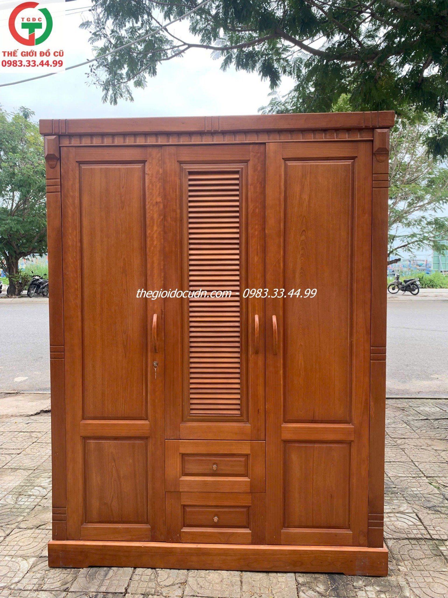 Tủ áo quần 3 cánh thanh lý