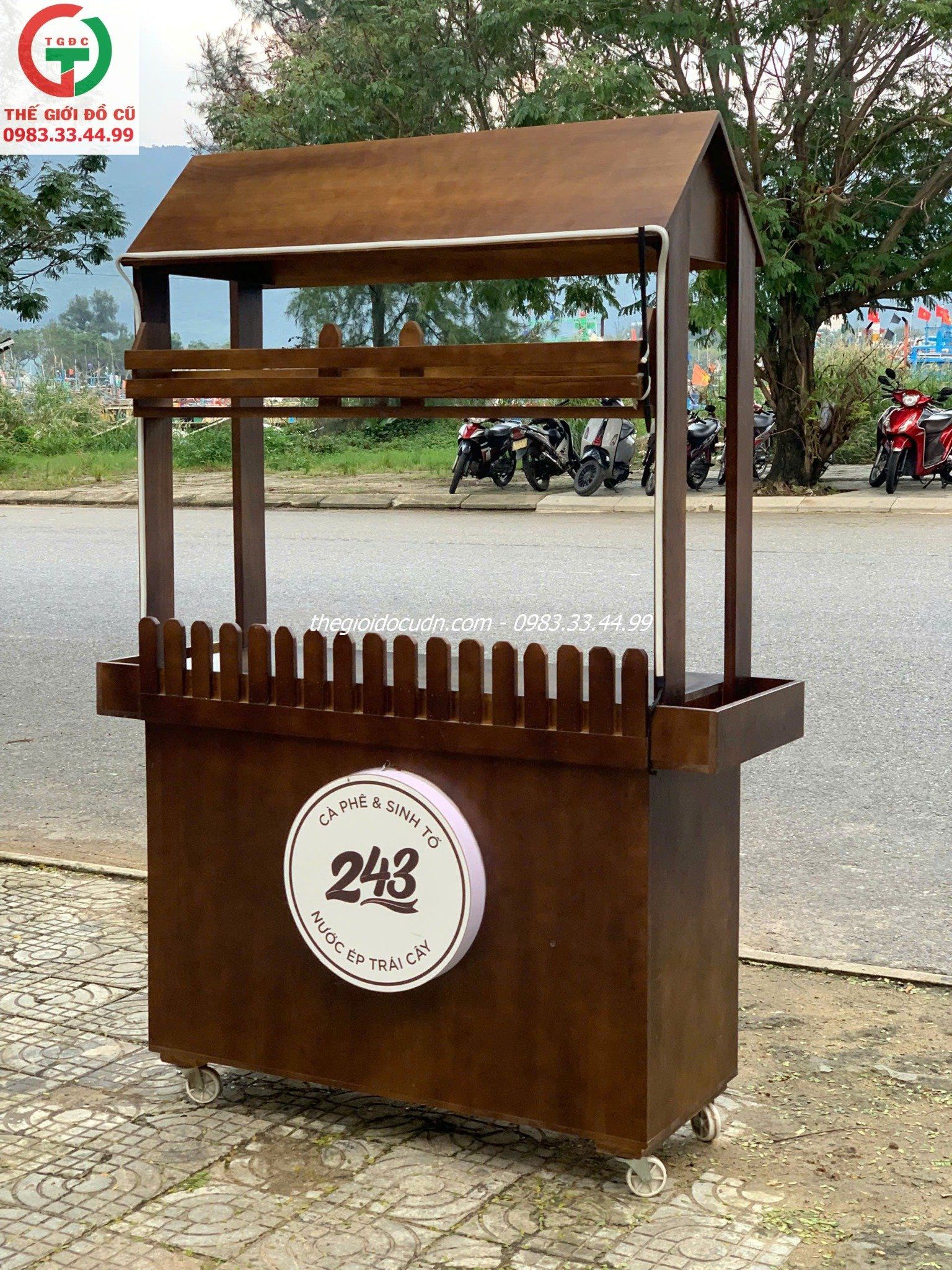 Xe bán đồ uống thanh lý