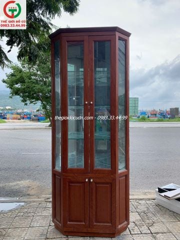 Tủ góc trưng bày thanh lý