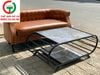 BÀN GHẾ SOFA BĂNG ĐỆM DA BÀN TRÀ MẶT ĐÁ