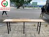 BÀN BĂN GỖ KHUNG CHÂN SẮT