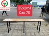 BÀN BĂN GỖ KHUNG CHÂN SẮT