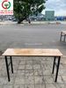 BÀN HỌC BĂNG GỖ CHÂN SẮT