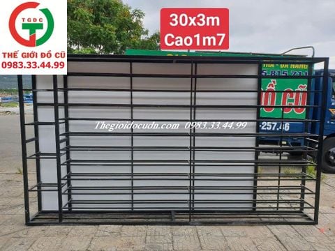 KHUNG KỆ SẮT NHIỀU NGĂN TẦNG