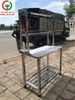 BÀN CHẾ BIẾN INOX LIỀN KỆ