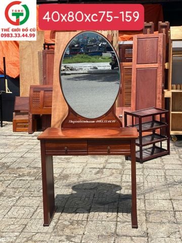 BỘ BÀN GHẾ TRANG ĐIỂM GỖ MDF