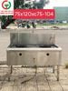 BẾP KHÈ 2 HỌNG INOX 304