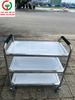 XE ĐẨY INOX 3 TẦNG PHỤC VỤ MÓN ĂN NHÀ HÀNG