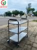XE ĐẨY INOX 3 TẦNG PHỤC VỤ MÓN ĂN NHÀ HÀNG