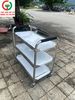 XE ĐẨY INOX 3 TẦNG PHỤC VỤ MÓN ĂN NHÀ HÀNG