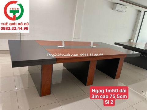 BÀN HỌP VĂN PHÒNG CAO CẤP GỖ MDF NHẬP KHẨU