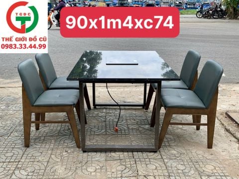 BỘ BÀN GHẾ ĂN NHÀ HÀNG LẨU
