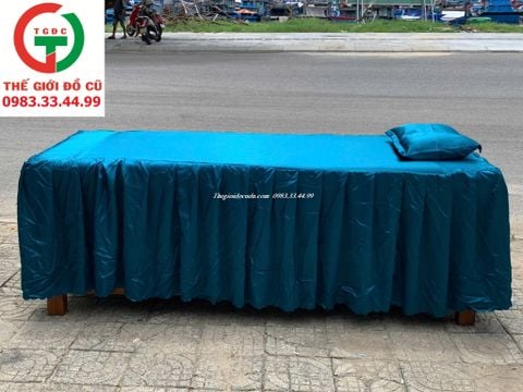 GIƯỜNG SPA KHUNG GỖ