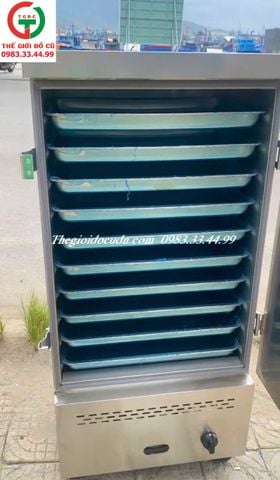 TỦ NẤU HẤP CƠM INOX 10 KHAY