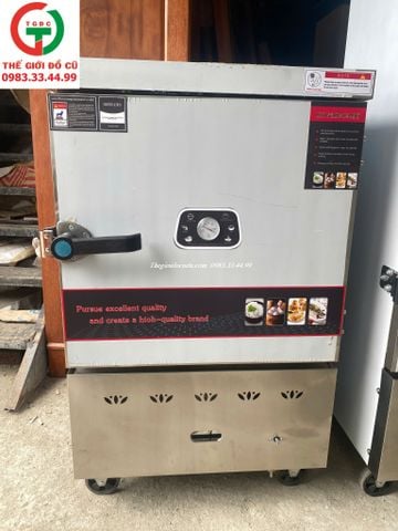 TỦ NẤU HẤP CƠM INOX CÔNG NGHIỆP 6 KHAY