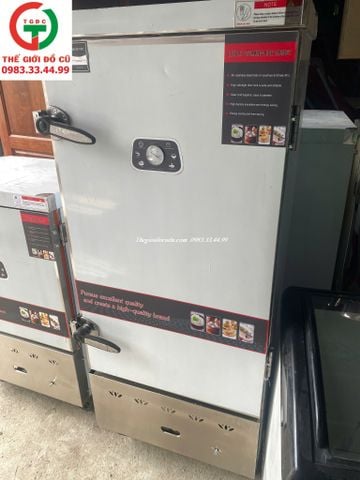 TỦ HẤP CƠM INOX CÔNG NGHIỆP 12 KHAY