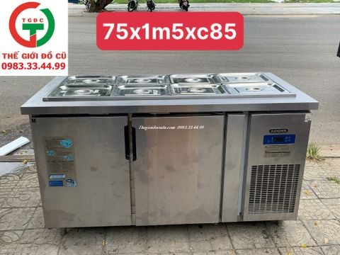 BÀN MÁT SALAD 2 CÁNH 8 KHAY KENSHIN
