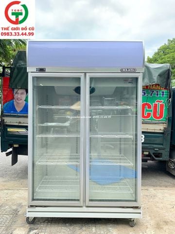 TỦ MÁT BERJAYA 2 CÁNH KÍNH 2D/DF-SM-EV