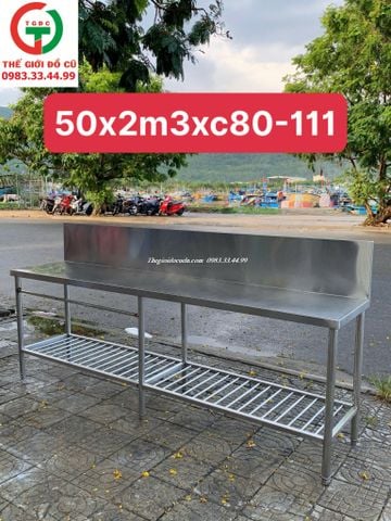 BÀN CHẾ BIẾN INOX