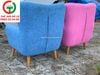 GHẾ SOFA ĐỆM CAFE KHUNG CHÂN GỖ SỒI