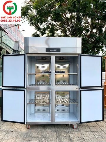 TỦ ĐÔNG INOX CÔNG NGHIỆP 4 CÁNH KITCHEN