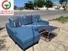 BỘ SOFA GÓC BÀN TRÀ MẶT ĐÁ