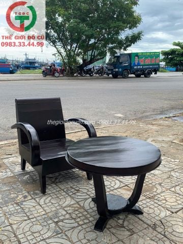 Bàn ghế salon thùng