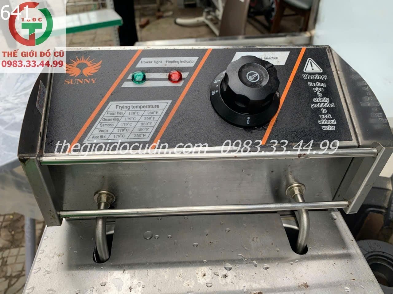 Nồi chiên ngập dầu