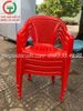Ghế nhựa bành đỏ