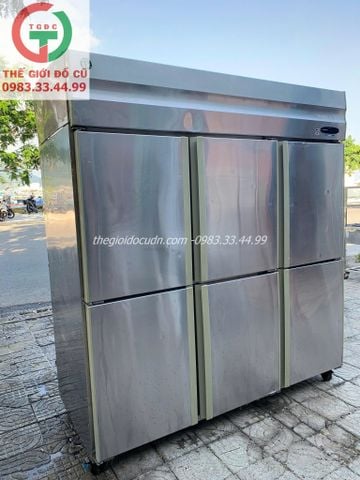 Tủ đông inox 3 cánh