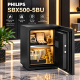 Két Sắt Philips Chống Cháy SBX500-5BU 50kg