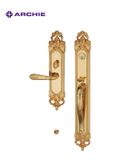 Khóa đồng đại sảnh Archie AS2031-C05-02, mạ vàng 24K