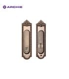 Khóa cửa lùa bằng Đồng AS1031-C01-25 - màu Đồng Xanh