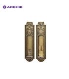 Khóa cửa lùa tân cổ điểnArchie AS1031-C02-25, màu Đồng Xanh