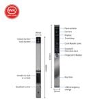 Khóa điện tử  cửa nhôm WIKI WK-AL69